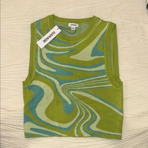 Garage Swirl Sweater Tank